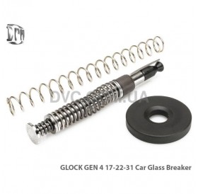 Система гашения отдачи DPM GLOCK MS-CBGLG4/1 MECHANICAL SYSTEM/GLASS BREAKER TITANIUM VERSION 17 - 22 - 31 GEN 4