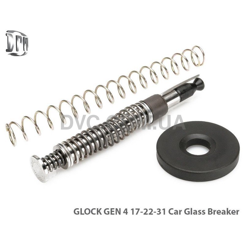 Система гашения отдачи DPM GLOCK MS-CBGLG4/1 MECHANICAL SYSTEM/GLASS BREAKER TITANIUM VERSION 17 - 22 - 31 GEN 4