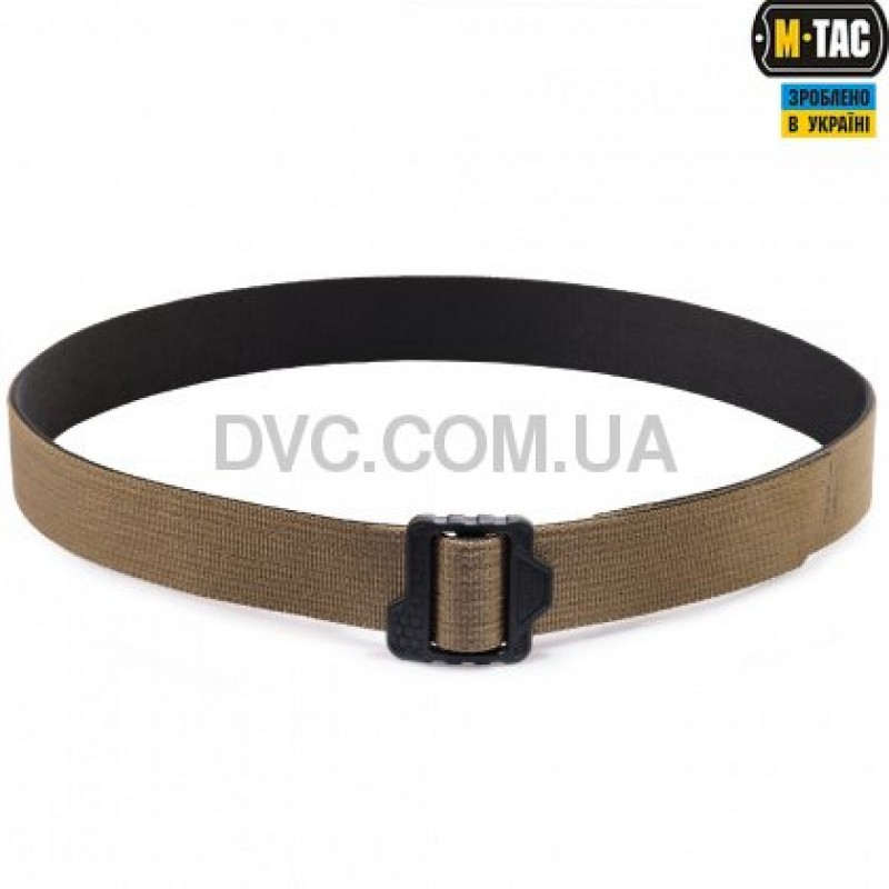 Ремень M-TAC DOUBLE DUTY TACTICAL BELT HEX COYOTE/BLACK